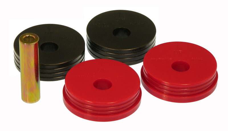 Prothane 92-95 Honda Civic Left Motor Mount Insert - Red - part 8-501 - TLNS Motorsports