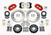 Wilwood Narrow Superlite 6R Front Hub Kit 14.00in Red 1965-1969 Mustang Drum Spindle - Wilwood - part 140-12638-R - TLNS Motorsports