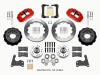 Wilwood Narrow Superlite 6R Front Hub Kit 12.88in Red 65-72 CDP C Body -Drum - Wilwood - part 140-15199-R - TLNS Motorsports