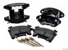 Wilwood D154 Front Caliper Kit - Black 2.50in Piston 0.81in Rotor - Wilwood - part 140-12098-BK - TLNS Motorsports