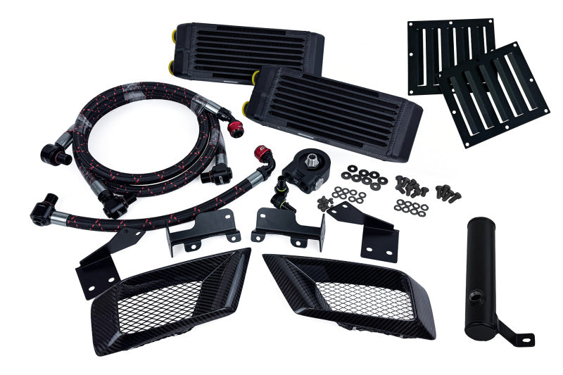 CSF 2023+ Honda Civic Type R FL5 High-Performance Dual Engine Oil Cooler Kit - CSF - part 8343 - TLNS Motorsports