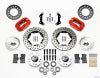 Wilwood Forged Dynalite Front Kit 11.00in Drilled Red 73-80 CDP A B E & F Body - Wilwood - part 140-11019-DR - TLNS Motorsports
