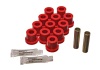 Energy Suspension 55 Chevy Bel Air Red Rear Leaf Spring Bushing Set - Energy Suspension - part 3.2118R - TLNS Motorsports