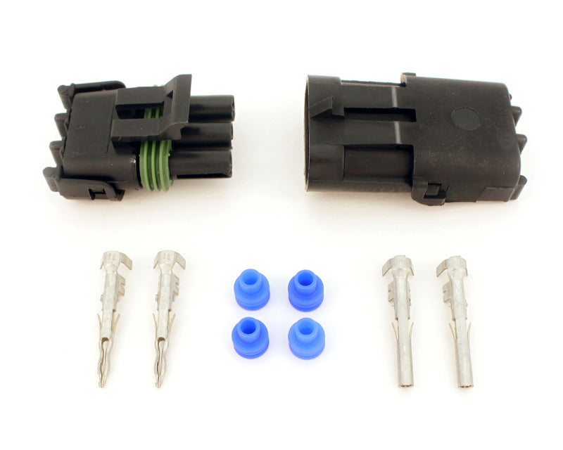 Fast Kit, Weatherpack 3 Pin Plug - FAST - part 6000-6723 - TLNS Motorsports
