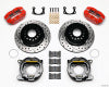 Wilwood Dynapro Lug Mount P/S P-B Kit Drilled-Red New Big Ford 2.50in Offset - Wilwood - part 140-13181-DR - TLNS Motorsports