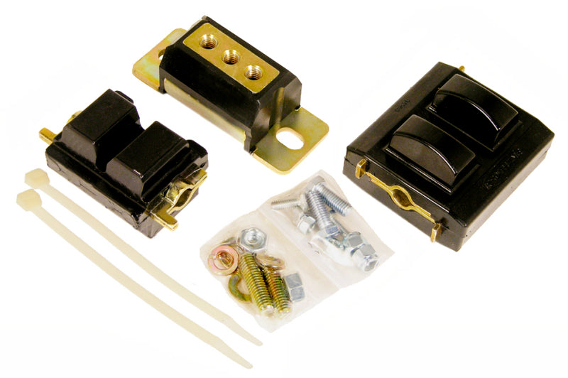 Prothane GM Motor & Trans Mount Kit - Black - part 7-1909-BL - TLNS Motorsports