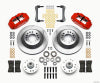 Wilwood Narrow Superlite 6R Front Hub & 1PC Rtr Kit 12.88in-Red 79-81 Camaro - Wilwood - part 140-12280-R - TLNS Motorsports