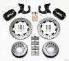 Wilwood Forged Dynalite P/S Rear Kit Drilled Rotor New Big Ford 2.50in Offset - Wilwood - part 140-2118-BD - TLNS Motorsports
