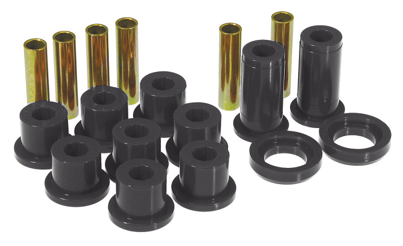 Prothane 82-00 GM S-Series 2/4wd Rear Spring & Shackle Bushings - Black - Prothane