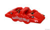 Wilwood Caliper-Aero4-L/H - Red 1.62/1.38in Pistons 1.25in Disc - Wilwood - part 120-13282-RD - TLNS Motorsports