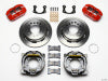Wilwood Dynapro Low-Profile 11.00in P-Brake Kit - Red New Big Ford 2.50in Offset - Wilwood - part 140-11389-R - TLNS Motorsports