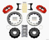 Wilwood Narrow Superlite 6R Front Hat Kit 12.88in Drill Red 93-96 Mazda RX7 - Wilwood - part 140-11963-DR - TLNS Motorsports