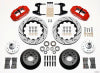 Wilwood Narrow Superlite 6R Front Hub Kit 14.00in Drill Red 74-80 Pinto/Mustang II Disc Spindle only - Wilwood - part 140-9802-DR - TLNS Motorsports