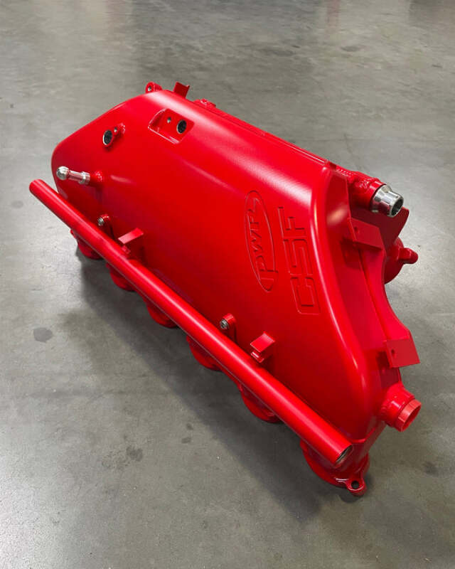 CSF BMW M2/M3/M4 S58 (G8X) Charge-Air Cooler Manifold - Stoplight Red - CSF - part 8233SR - TLNS Motorsports