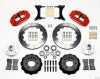 Wilwood Narrow Superlite 6R Front Hub Kit 12.88in Red 79-87 GM G Body - Wilwood - part 140-12298-R - TLNS Motorsports