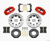 Wilwood Narrow Superlite 4R Front Kit 12.19in Drilled Red 82-86 Jeep CJ - Wilwood - part 140-12613-DR - TLNS Motorsports