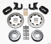 Wilwood Forged Dynalite P/S Rear Kit Drilled Rotor Mopar/Dana 2.36in Off w/Snap Ring Bearing - Wilwood - part 140-5591-BD - TLNS Motorsports