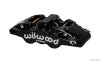 Wilwood Caliper-Aero6-L/H - Black 1.75/1.38/1.38in Pistons 1.25in Disc - Wilwood - part 120-13294-BK - TLNS Motorsports