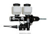 Wilwood Tandem Remote M/C Kit w L/H Bracket & Prop Valve - 7/8in Bore Black-W/Pushrod - Wilwood - part 261-14249-BK - TLNS Motorsports