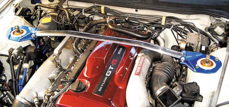 Cusco Strut Bar OS Front for Nissan Skyline GT-R R33 (Special Order/No Cancellation) - part 233 540 A - TLNS Motorsports