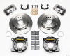 Wilwood Forged Dynalite P/S Park Brake Kit Polished New Big Ford 2.50in Offset - Wilwood - part 140-7140-P - TLNS Motorsports