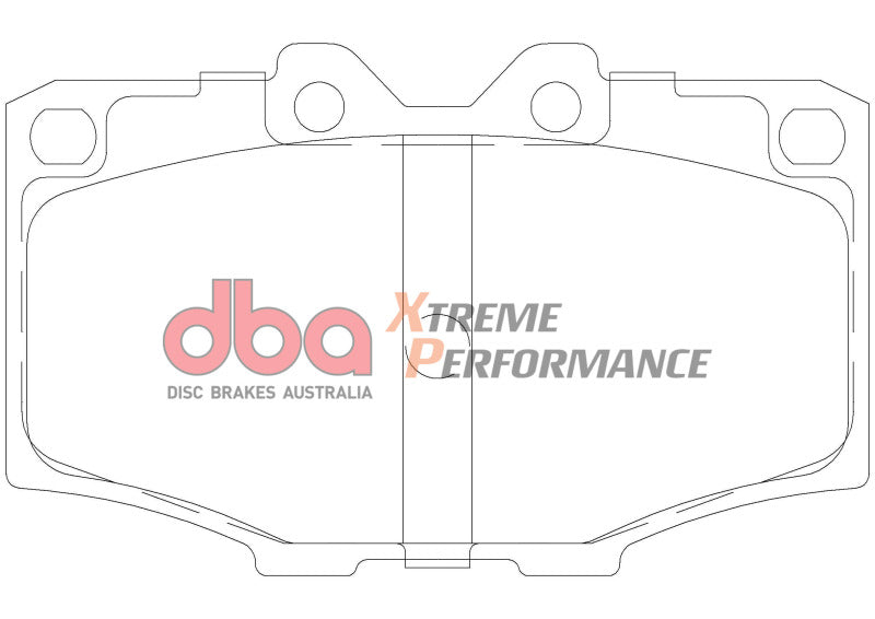 DBA 83-90 Toyota Land Cruiser XP Performance Front Brake Pads - Front - DBA - part DB288XP - TLNS Motorsports