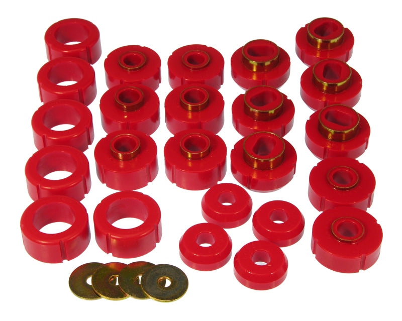 Prothane 81-91 Chevy Suburban 2/4wd Body Mount - Red - Prothane