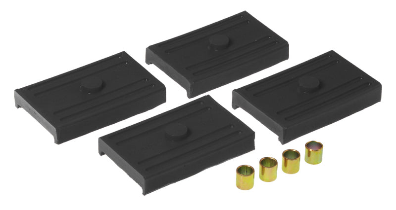 Prothane 68-69 GM F-Body Upper/Lower Spring Pad (Multi) - Black - part 7-1708-BL - TLNS Motorsports
