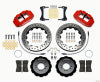Wilwood Narrow Superlite 6R Front Hat Kit 13.06in Drilled Red 2008-up Hyundai Genesis Coupe w/Lines - Wilwood - part 140-13043-DR - TLNS Motorsports