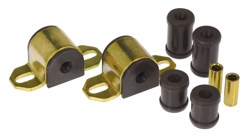 Prothane 67-81 Chevy Camaro/Firebird Rear Sway Bar Bushings - 9/16in 2-Bolt - Black - Prothane