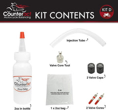 Counteract Motorcycle Balancing Bead DIY Kit: (2) 2oz Bags - part KIT D - TLNS Motorsports