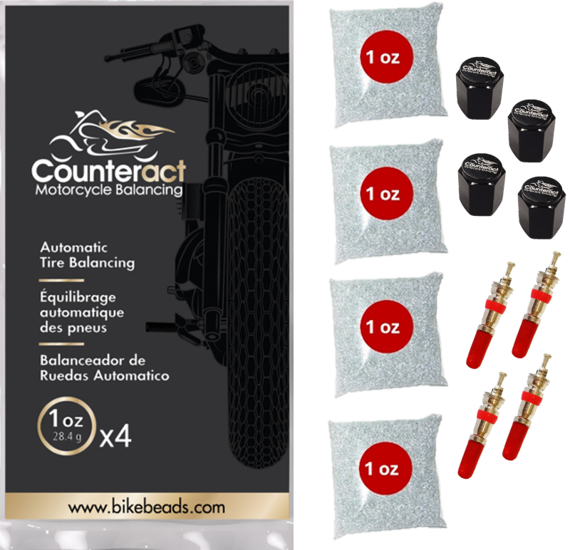 Counteract Motorcycle Balancing Bead Shop Pack (4) 1oz Bags - Counteract - part MK1oz - TLNS Motorsports