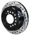 Wilwood Rotor-2.32in Offset-SRP-BLK-Drill-LH 11.00 x .810 - 5 Lug - Wilwood - part 160-11377-BK - TLNS Motorsports