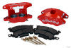 Wilwood D52 Front Caliper Kit - Red 2.00 / 2.00in Piston 1.04in Rotor - Wilwood - part 140-11291-R - TLNS Motorsports