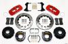 Wilwood AERO4 Rear P-Brake Kit 14.00in Drilled Red Big Ford New Style 2.36in Offset - Wilwood - part 140-10944-DR - TLNS Motorsports