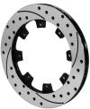 Wilwood Rotor-SRP36 SPC-37-LH-BLK-Drill 12.00 x .810 - 8 on 7.00in - Wilwood - part 160-8497-BK - TLNS Motorsports