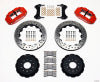 Wilwood Narrow Superlite 6R Front Hat Kit 13.06in Drilled Red 98-02 Camaro/Firebird - Wilwood - part 140-9833-DR - TLNS Motorsports