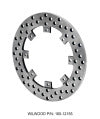 Wilwood Rotor-SuperAlloy-Rear Drag-Drilled 11.44 x .350 - 8 on 7.00in - Wilwood - part 160-12155 - TLNS Motorsports