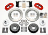 Wilwood Narrow Superlite 6R Front Hub Kit 14.00in Red 67-69 Camaro 64-72 Nova Chevelle - Wilwood - part 140-9804-R - TLNS Motorsports