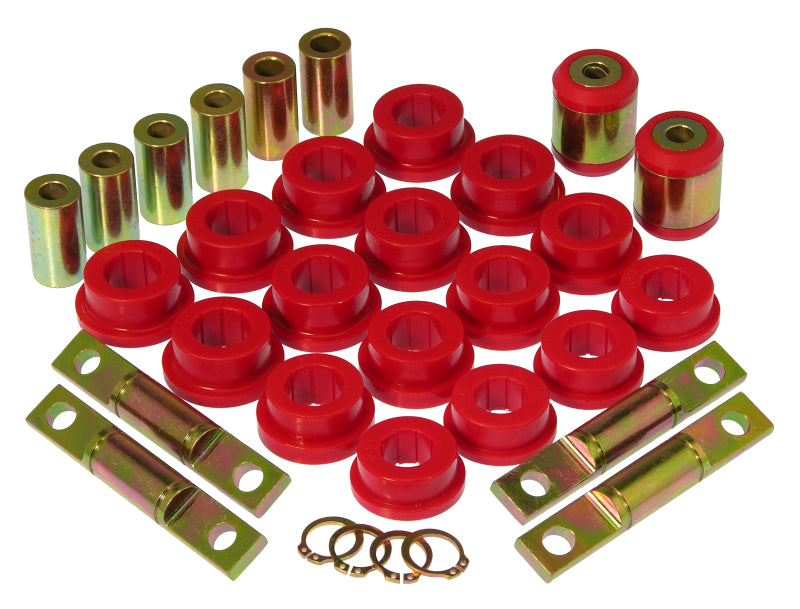 Prothane 01-02 Honda Civic Rear Control Arm Bushings - Red - part 8-318 - TLNS Motorsports