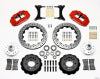 Wilwood Narrow Superlite 6R Front Hub Kit 12.88in Drill Red 79-87 GM G Body - Wilwood - part 140-12298-DR - TLNS Motorsports