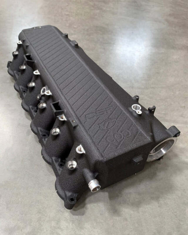 CSF BMW Gen 1 B58 Charge-Air-Cooler Manifold - Crinkle Black - CSF - part 8300CB - TLNS Motorsports