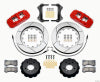 Wilwood AERO6 Front Hat Kit 15.00 Red 2007-2011 BMW E90 Series w/Lines - Wilwood - part 140-13919-R - TLNS Motorsports