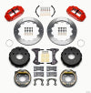 Wilwood Narrow Superlite 4R Rear P-Brk Kit 12.88in Red Small Ford 2.36in Off Bronco 5 x 5.50 - Wilwood - part 140-13321-R - TLNS Motorsports