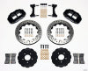 Wilwood Narrow Superlite 6R Front Hat Kit 13.06in Drilled Mitsubishi EVO VIII - Wilwood - part 140-9284-D - TLNS Motorsports