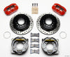 Wilwood Dynapro Low-Profile 11.00in P-Brake Kit Drill-Red Ford 8.8 w/2.50in Offset-5 Lug - Wilwood - part 140-11396-DR - TLNS Motorsports