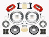 Wilwood Narrow Superlite 6R Front Hat Kit 12.88in Red 2005-Up Mazda Miata w/ Lines - Wilwood - part 140-12907-R - TLNS Motorsports