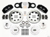 Wilwood Dynapro 6 Front Hub Kit 12.19in Drilled 1965-1969 Mustang Disc & Drum Spindle - Wilwood - part 140-12947-D - TLNS Motorsports