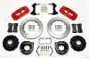 Wilwood AERO4 Rear P-Brake Kit 14.00in Red Big Ford Old Style 2.36in Offset - Wilwood - part 140-10947-R - TLNS Motorsports