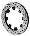 Wilwood Rotor-SRP36 SPC-37-RH-BLK-Drill 12.00 x .810 - 8 on 7.00in - Wilwood - part 160-8496-BK - TLNS Motorsports